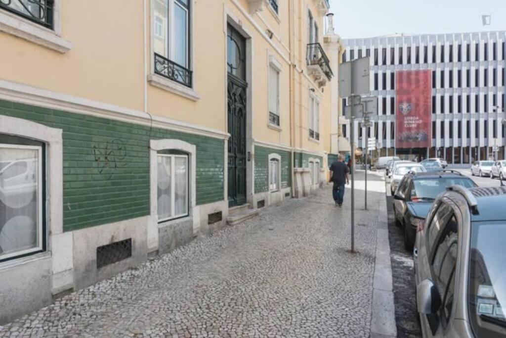 Charming Sunny Terrace / One Bedroom Apartment Lissabon Exterior foto